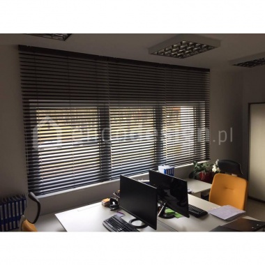 Żaluzje aluminiowe 50 mm – realizacja
