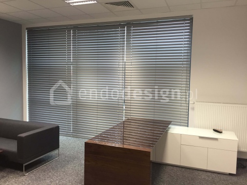 Żaluzje aluminiowe 70 mm – realizacja w Toruniu