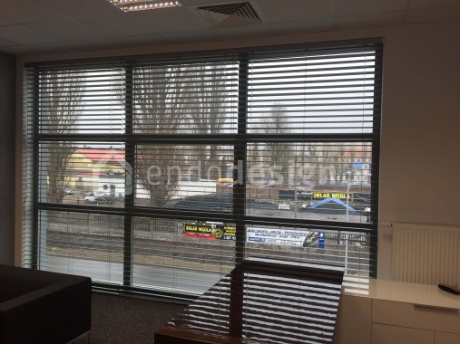 Żaluzje aluminiowe 70 mm – realizacja w Toruniu