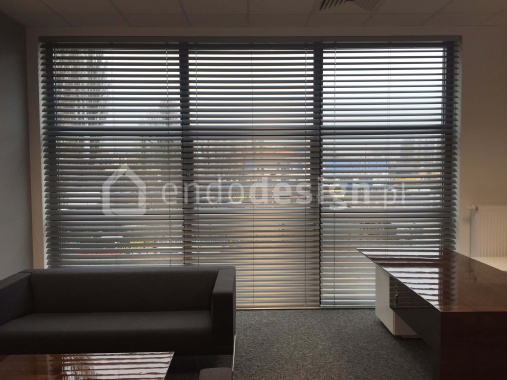 Żaluzje aluminiowe 70 mm – realizacja w Toruniu