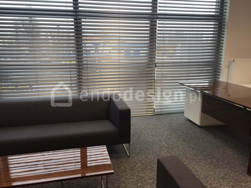 Żaluzje aluminiowe 70 mm – realizacja w Toruniu